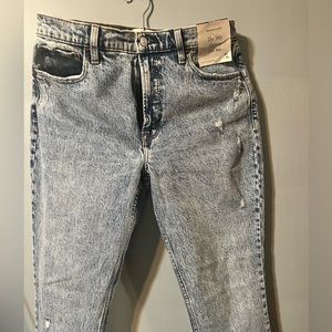 NWT Abercrombie 90s skinny jean sz 8 short